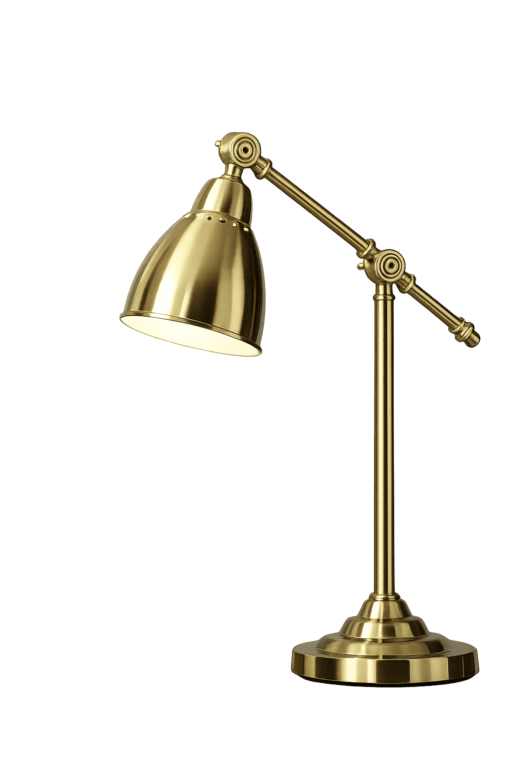 Aurora Brass Desk Lamp