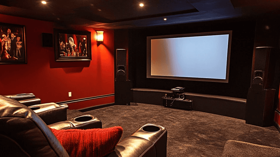 Basement Theater Conversion