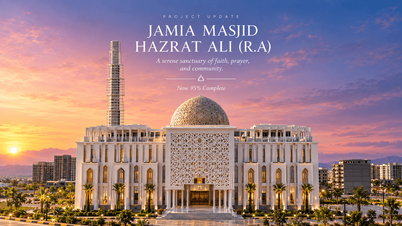 Jamia Masjid Hazrat Ali (A.S) Chandeliers
