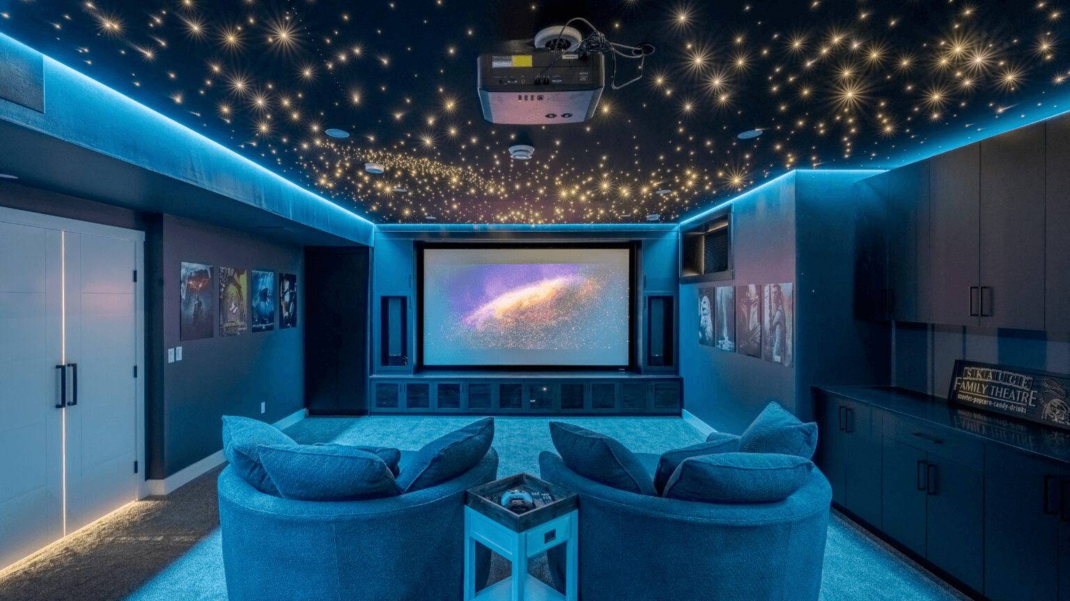 Integrating Star Ceiling in Theatre